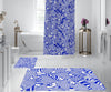 Set di 2 Tappetini da bagno antiscivolo Digital 10 Multicolore, 40 x 60 / 60 x 90 cm (1)
