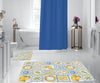 Set di 2 Tappetini da bagno antiscivolo Digital 105 Multicolore, 40 x 60 / 60 x 90 cm (1)