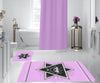 Set di 2 Tappetini da bagno antiscivolo Digital 11 Multicolore, 50 x 70 / 70 x 100 cm