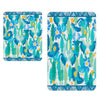 Set di 2 Tappetini da bagno antiscivolo Digital 113 Multicolore, 40 x 60 / 60 x 90 cm