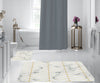Set di 2 Tappetini da bagno antiscivolo Digital 125 Multicolore, 50 x 70 / 70 x 100 cm