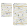 Set di 2 Tappetini da bagno antiscivolo Digital 125 Multicolore, 50 x 70 / 70 x 100 cm (1)