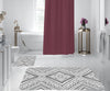 Set di 2 Tappetini da bagno antiscivolo Digital 132 Multicolore, 50 x 70 / 70 x 100 cm