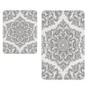 Set di 2 Tappetini da bagno antiscivolo Digital 137 Multicolore, 50 x 70 / 70 x 100 cm (1)