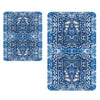 Set di 2 Tappetini da bagno antiscivolo Digital 144 Multicolore, 40 x 60 / 60 x 90 cm