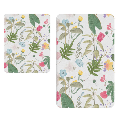 Set di 2 Tappetini da bagno antiscivolo Digital 148 Multicolore, 40 x 60 / 60 x 90 cm