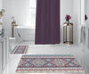 Set di 2 Tappetini da bagno antiscivolo Digital 162 Multicolore, 50 x 70 / 70 x 100 cm