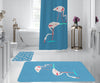 Set di 2 Tappetini da bagno antiscivolo Digital 17 Multicolore, 50 x 70 / 70 x 100 cm