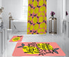 Set di 2 Tappetini da bagno antiscivolo Digital 2 Multicolore, 50 x 70 / 70 x 100 cm