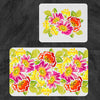 Set di 2 Tappetini da bagno antiscivolo Digital 24 Multicolore, 40 x 60 / 60 x 90 cm