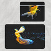 Set di 2 Tappetini da bagno antiscivolo Digital 27 Multicolore, 40 x 60 / 60 x 90 cm