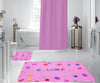 Set di 2 Tappetini da bagno antiscivolo Digital 36 Multicolore, 50 x 70 / 70 x 100 cm
