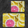 Set di 2 Tappetini da bagno antiscivolo Digital 50 Multicolore, 40 x 60 / 60 x 90 cm