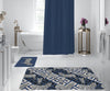 Set di 2 Tappetini da bagno antiscivolo Digital 51 Multicolore, 50 x 70 / 70 x 100 cm