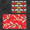 Set di 2 Tappetini da bagno antiscivolo Digital 62 Multicolore, 40 x 60 / 60 x 90 cm
