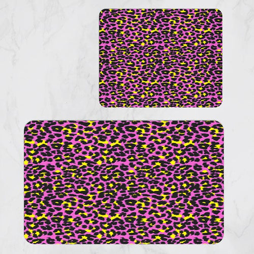 Set di 2 Tappetini da bagno antiscivolo Digital 63 Multicolore, 40 x 60 / 60 x 90 cm