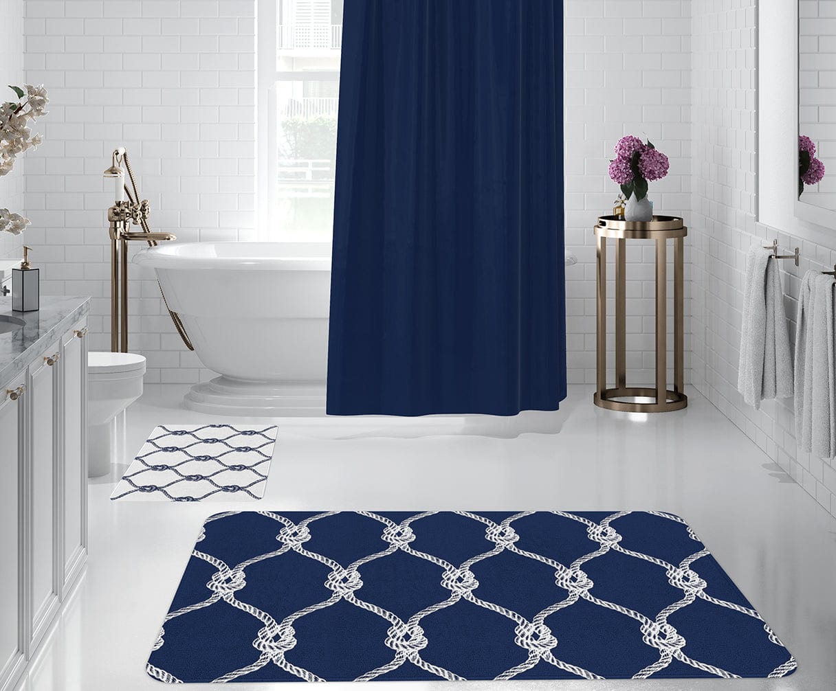 Set di 2 Tappetini da bagno antiscivolo Digital 71 Multicolore, 50 x 70 / 70 x 100 cm