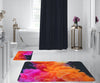 Set di 2 Tappetini da bagno antiscivolo Digital 74 Multicolore, 50 x 70 / 70 x 100 cm