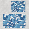 Set di 2 Tappetini da bagno antiscivolo Digital 78 Multicolore, 50 x 70 / 70 x 100 cm (1)