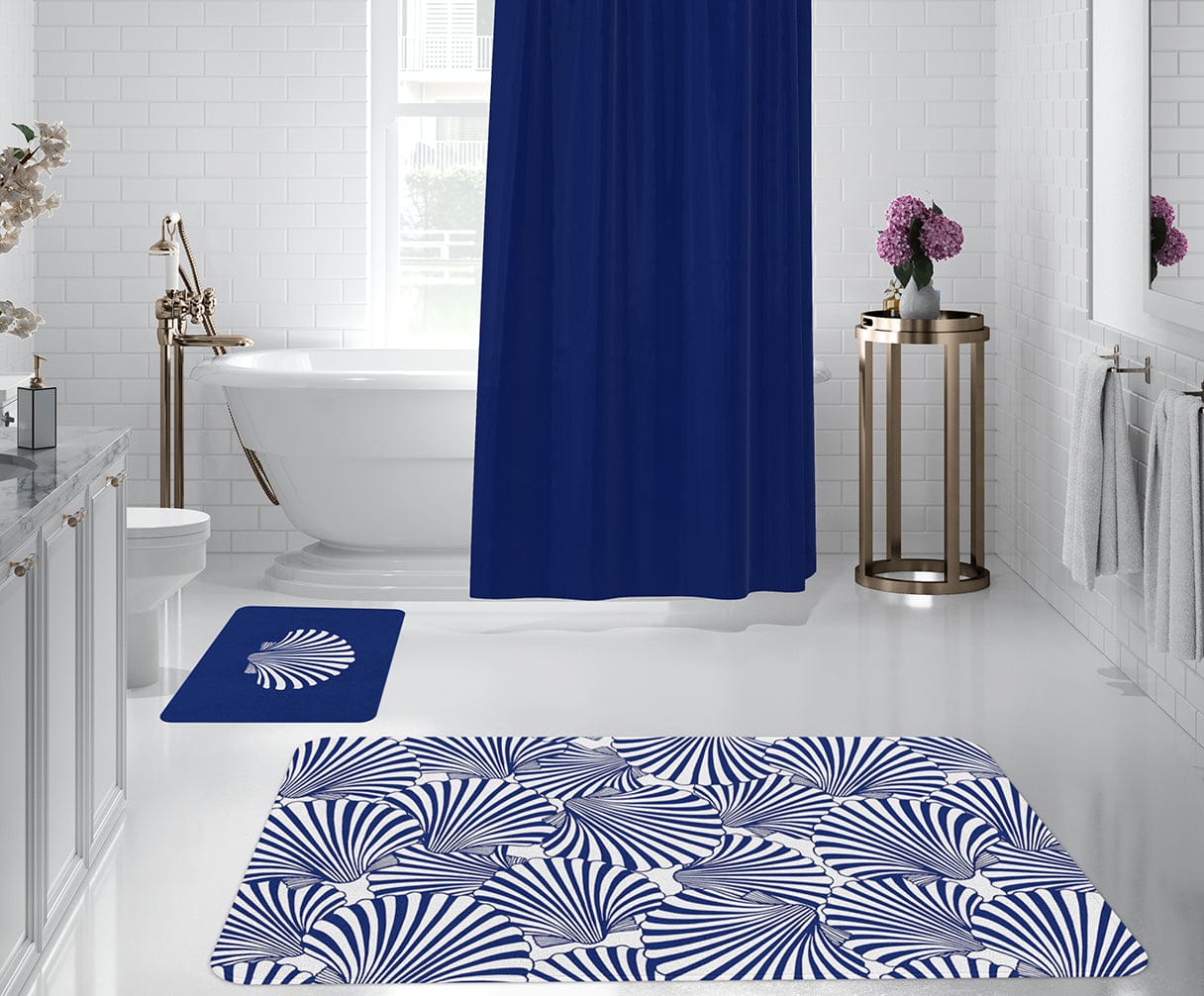 Set di 2 Tappetini da bagno antiscivolo Digital 83 Multicolore, 50 x 70 / 70 x 100 cm