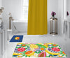 Set di 2 Tappetini da bagno antiscivolo Digital 85 Multicolore, 50 x 70 / 70 x 100 cm