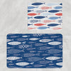 Set di 2 Tappetini da bagno antiscivolo Digital 86 Multicolore, 40 x 60 / 60 x 90 cm