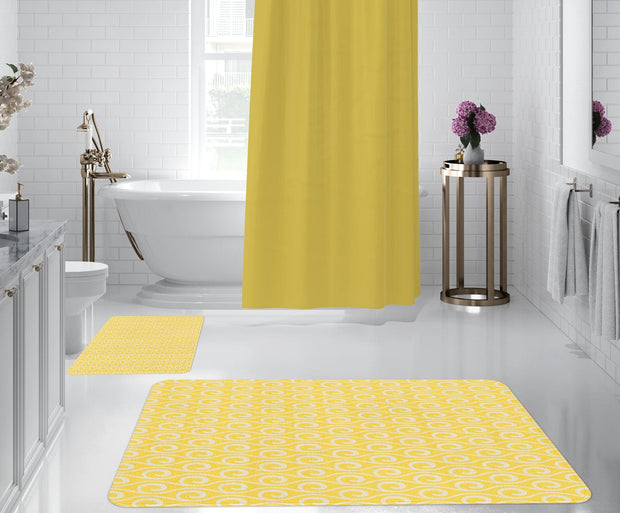 Set di 2 Tappetini da bagno antiscivolo Digital 96 Multicolore, 50 x 70 / 70 x 100 cm