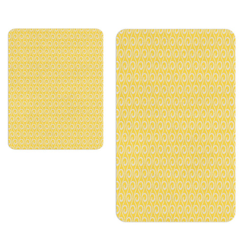 Set di 2 Tappetini da bagno antiscivolo Digital 96 Multicolore, 50 x 70 / 70 x 100 cm (1)