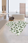 Set di 2 Tappetini da bagno antiscivolo Nuray BPS308 Rectangle Multicolore, 100 x 60 cm / 60 x 50 cm (1)