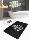 Set di 2 Tappetini da bagno antiscivolo Omer BPS466 Rectangle Multicolore, 100 x 60 cm / 60 x 50 cm (1)