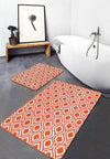 Set di 2 Tappetini da bagno antiscivolo Pelo BPS642 Rectangle Multicolore, 100 x 60 cm / 60 x 50 cm (3)