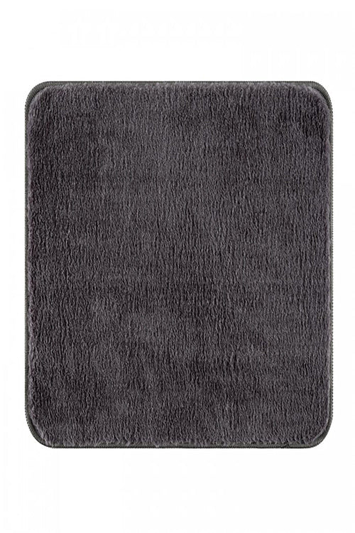 Set di 2 Tappetini da bagno antiscivolo Pufy Antracite, 60 x 100 / 50 x 80 cm (1)