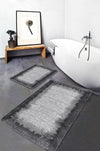 Set di 2 Tappetini da bagno antiscivolo Seyran BPS623 Rectangle Multicolore, 100 x 60 cm / 60 x 50 cm (4)