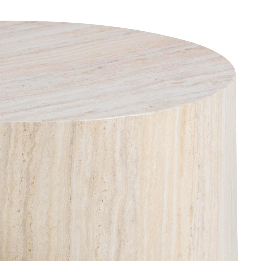 Actona Set di 2 tavolini da caffè Dice Beige