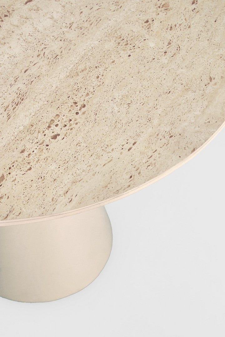 Bizzotto Set di 2 tavolini da caffè Hardy Crema