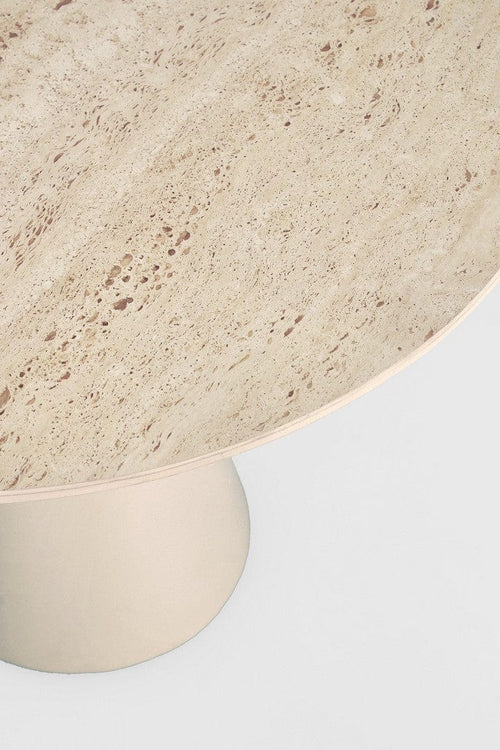 Bizzotto Set di 2 tavolini da caffè Hardy Crema