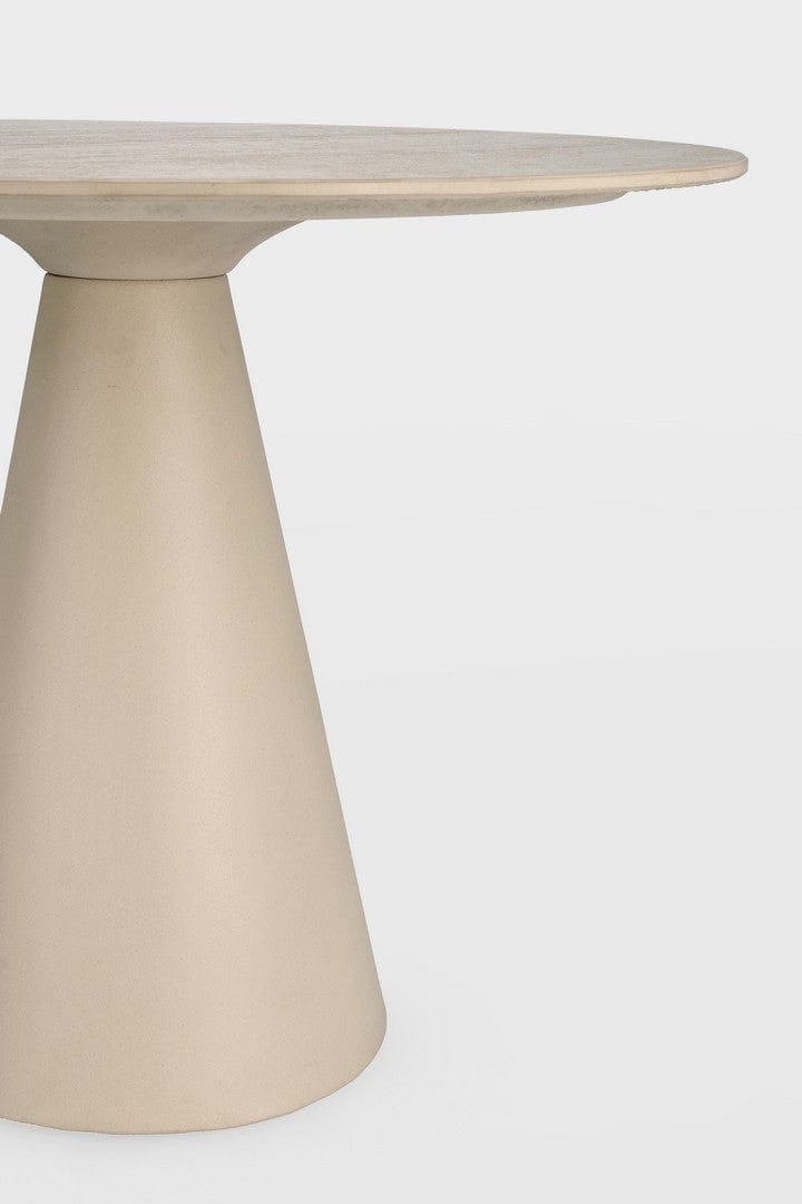 Bizzotto Set di 2 tavolini da caffè Hardy Crema