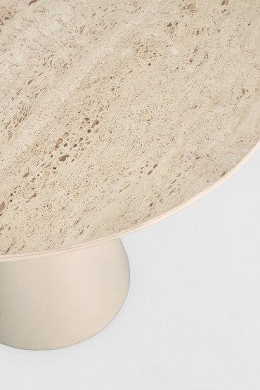 Bizzotto Set di 2 tavolini da caffè Hardy Crema