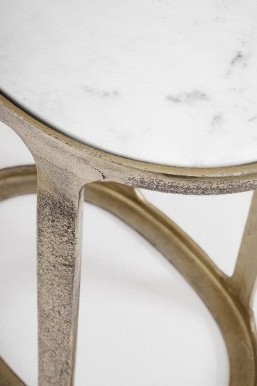 Bizzotto Set di 2 tavolini da caffè Janira Ottone