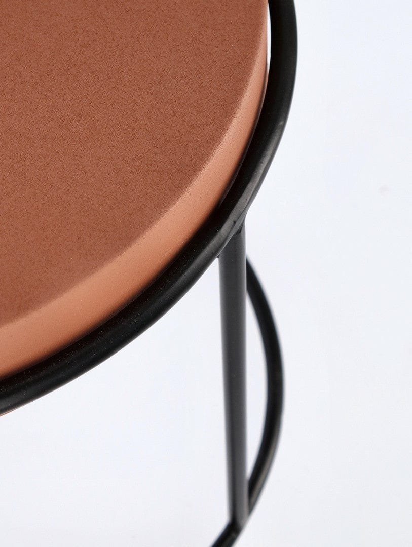 Bizzotto Set di 2 tavolini da caffè Ketaki Beige