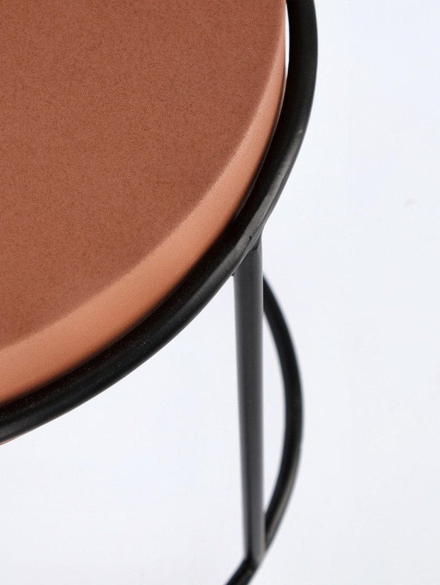 Bizzotto Set di 2 tavolini da caffè Ketaki Beige