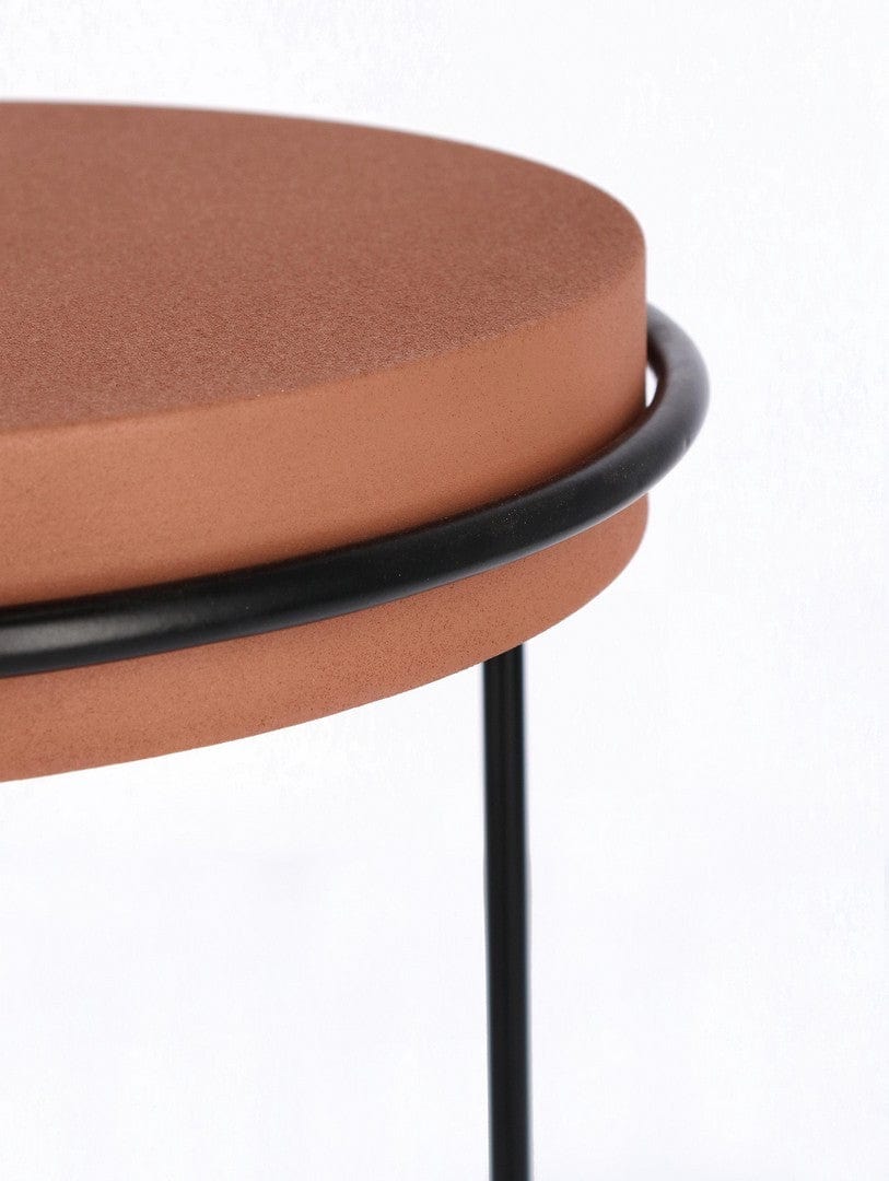 Bizzotto Set di 2 tavolini da caffè Ketaki Beige