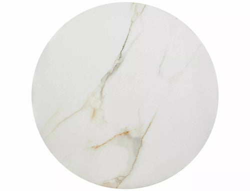 Set di 2 tavolini da caffè Kora D Bianco e Nero (1)