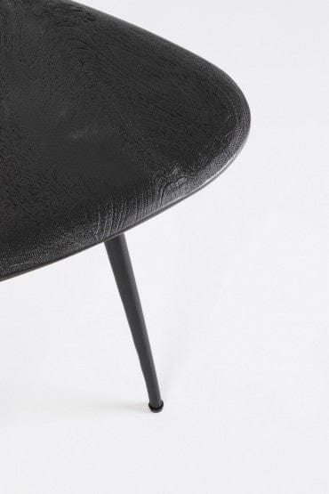 Bizzotto Set di 2 tavolini da caffè Mayo Nero