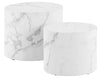 Set di 2 tavolini da caffè Mice Bianco (1)