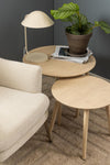 Set di 2 tavolini da caffè Roslin Naturale (5)
