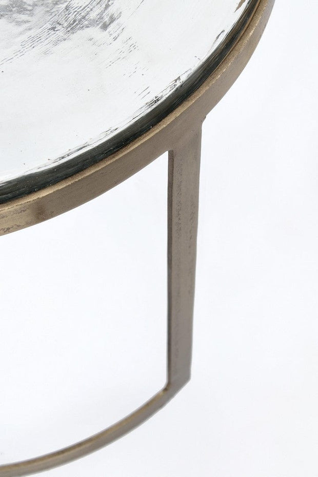 Bizzotto Set di 2 tavolini da caffè Zayla Ottone