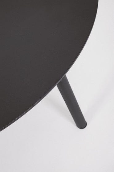Bizzotto Set di 2 tavolini da giardino Aminta Nero