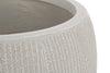 Set di 2 vasi da fiori Brush Spherical Beige (3)