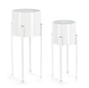 Set di 2 vasi da fiori Ester Round (1) & BIZZZT-FLOWER-POT-ESTER